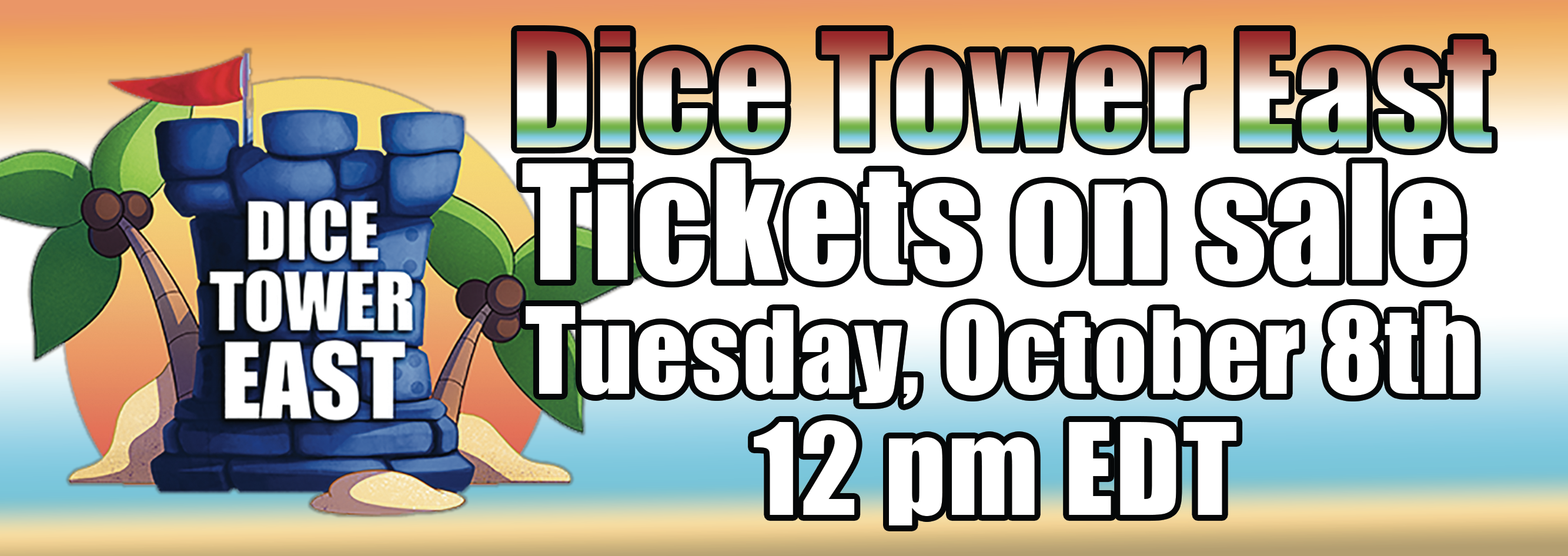 Dice Tower East Banner