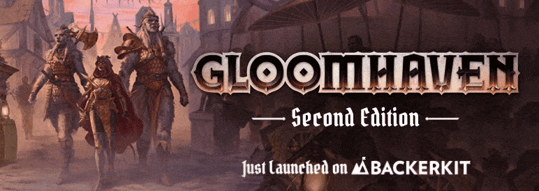 Gloomhaven Second Edition Just Launched on Backerkit!