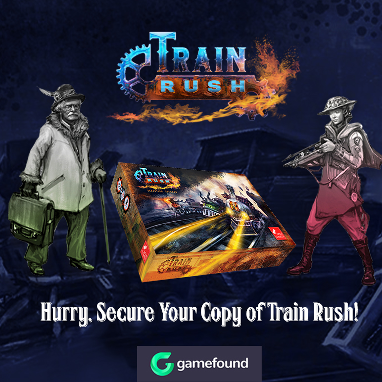 Secure your copy of Train Rush on Gamefound