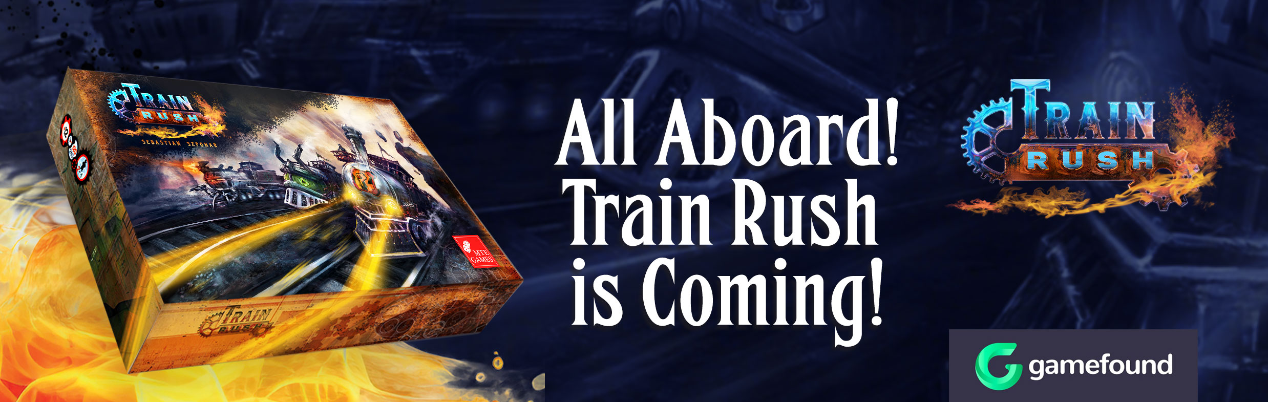 All Aboard! Train Rush is coming! Gamefound