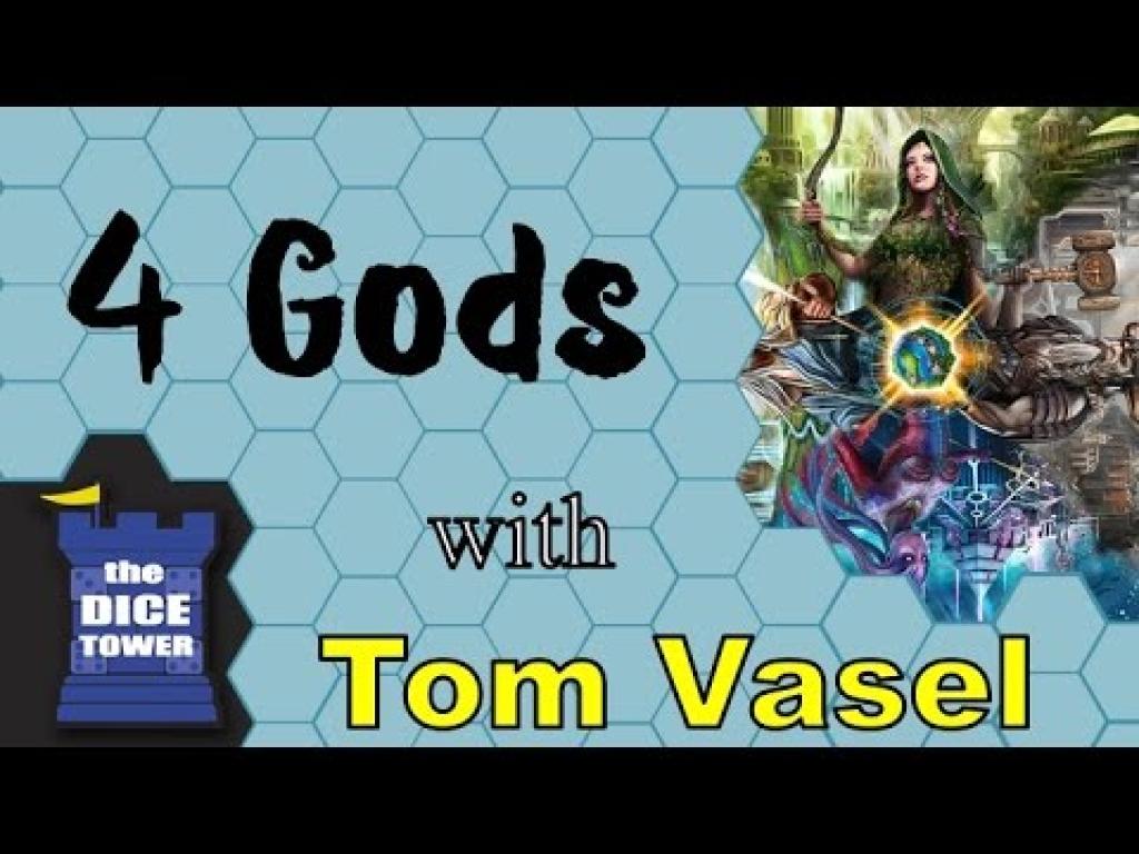 4 Gods Review with Tom Vasel The Dice Tower