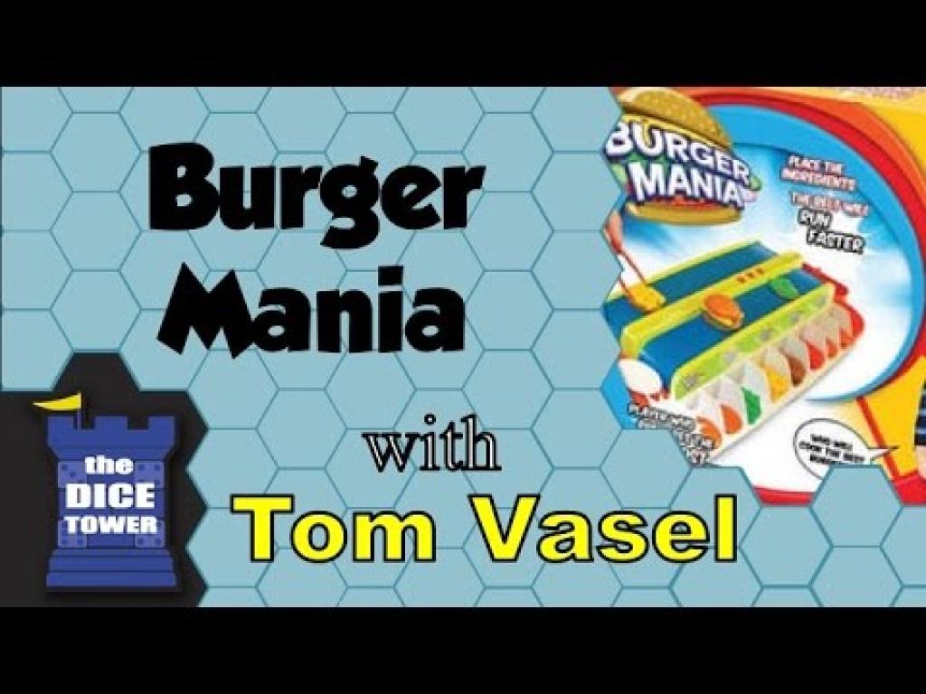 Burger Mania Review with Tom Vasel