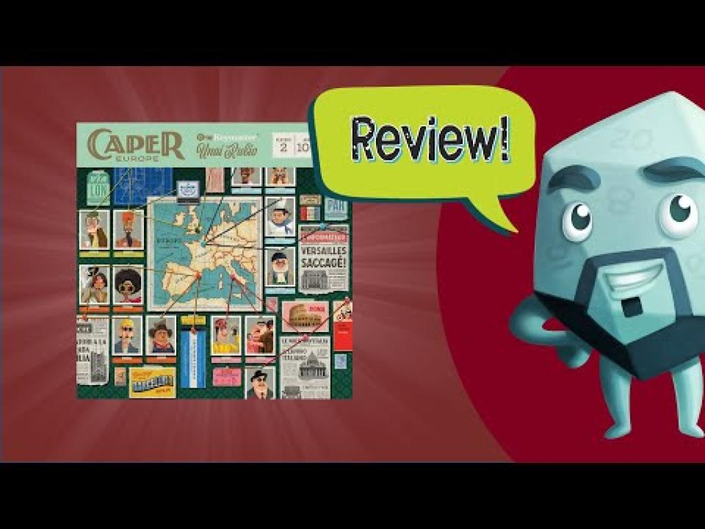 Caper Europe Review with Zee GarciaThe Dice Tower
