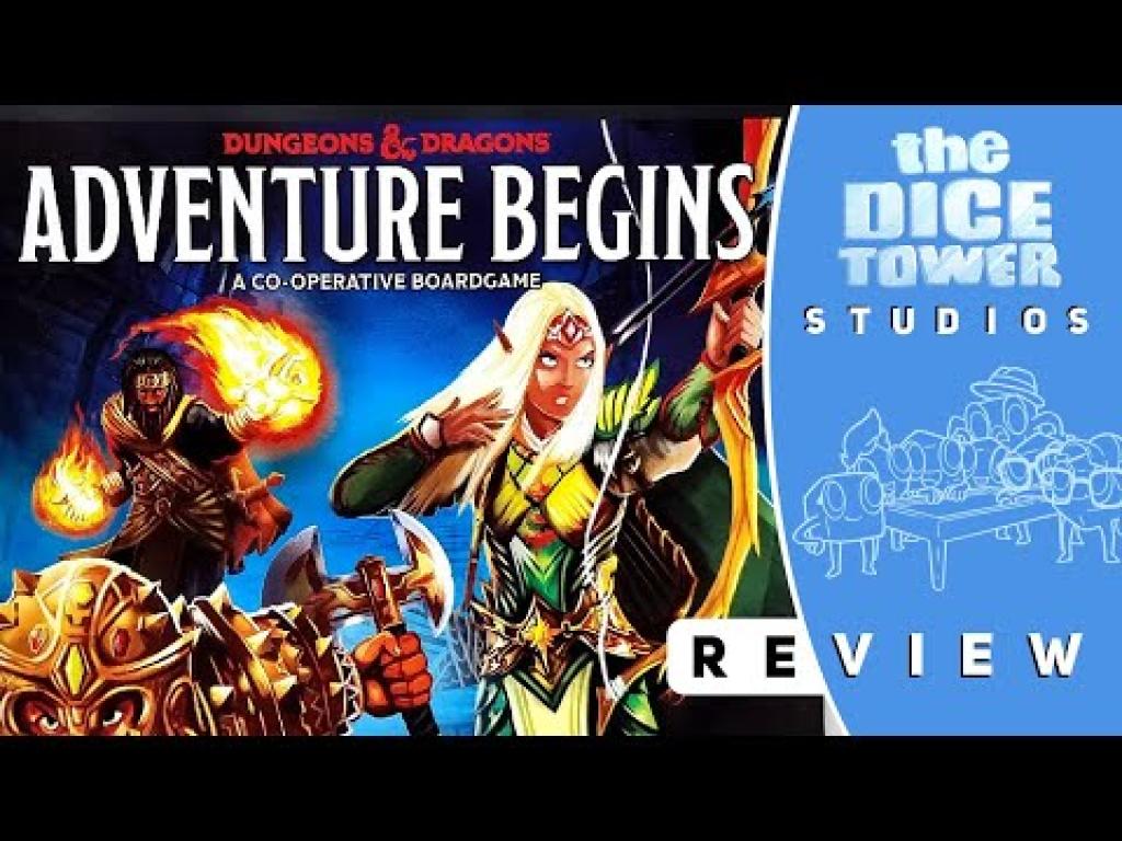 Dungeons & Dragons Adventure Begins Review D & Don't The Dice Tower