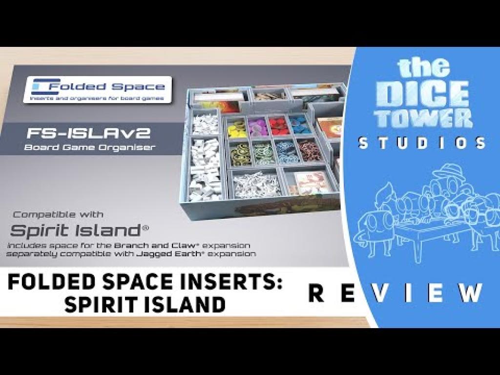 Folded Space Spirit Island Insert Review The Dice Tower