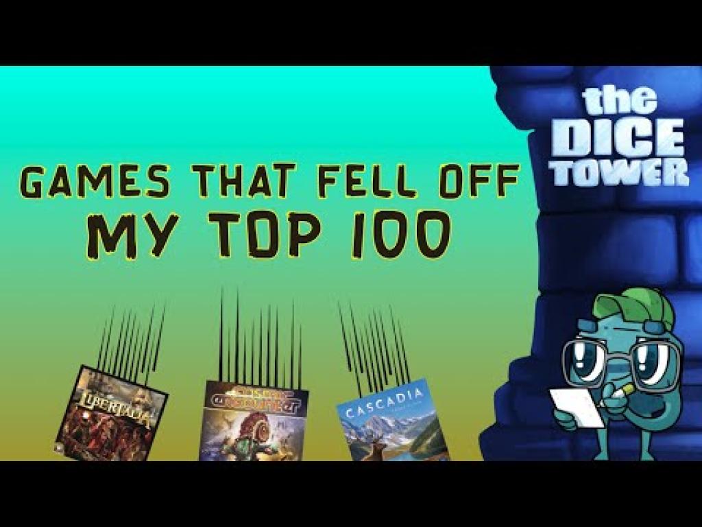 Games That Fell Off My Top 100 with Zee Garcia The Dice Tower