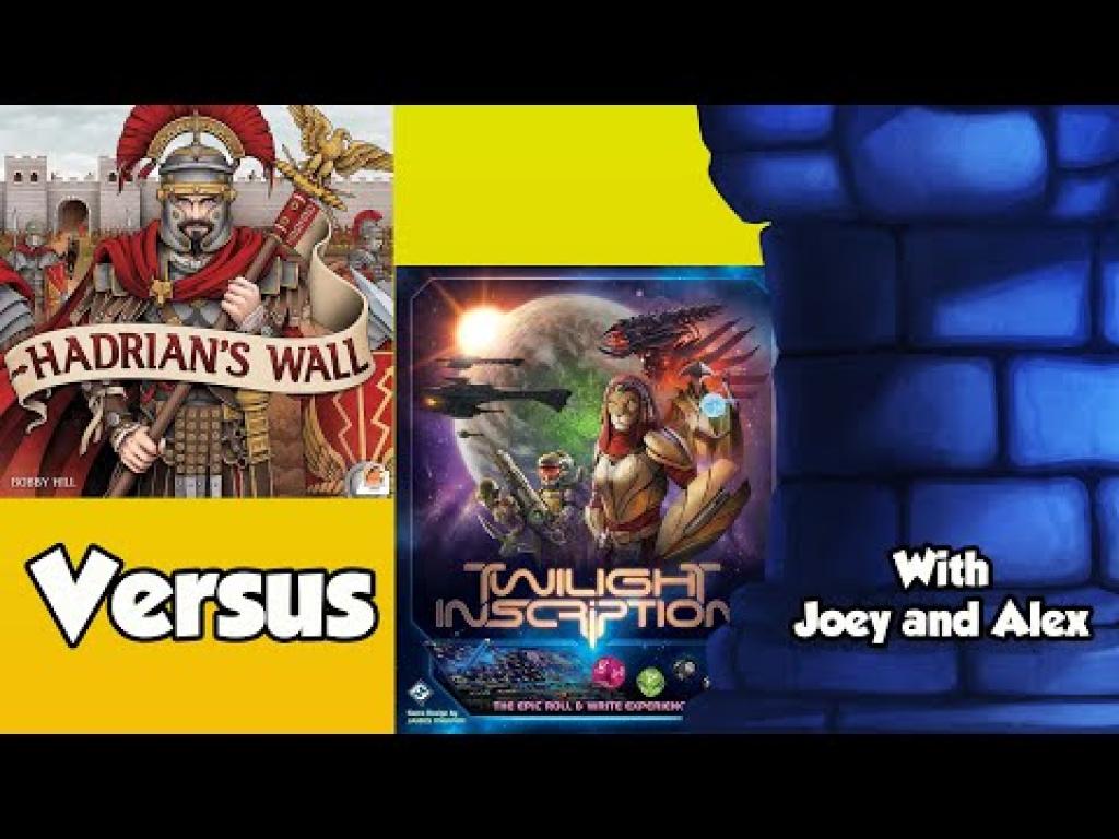 Hadrian's Wall vs. Twilight Inscription with Joey and Alex The Dice