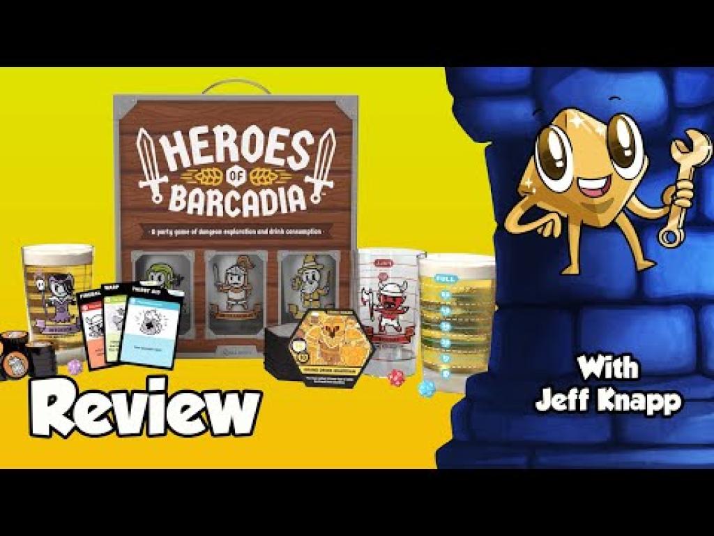Heroes of Barcadia Review with Jeff KnappThe Dice Tower