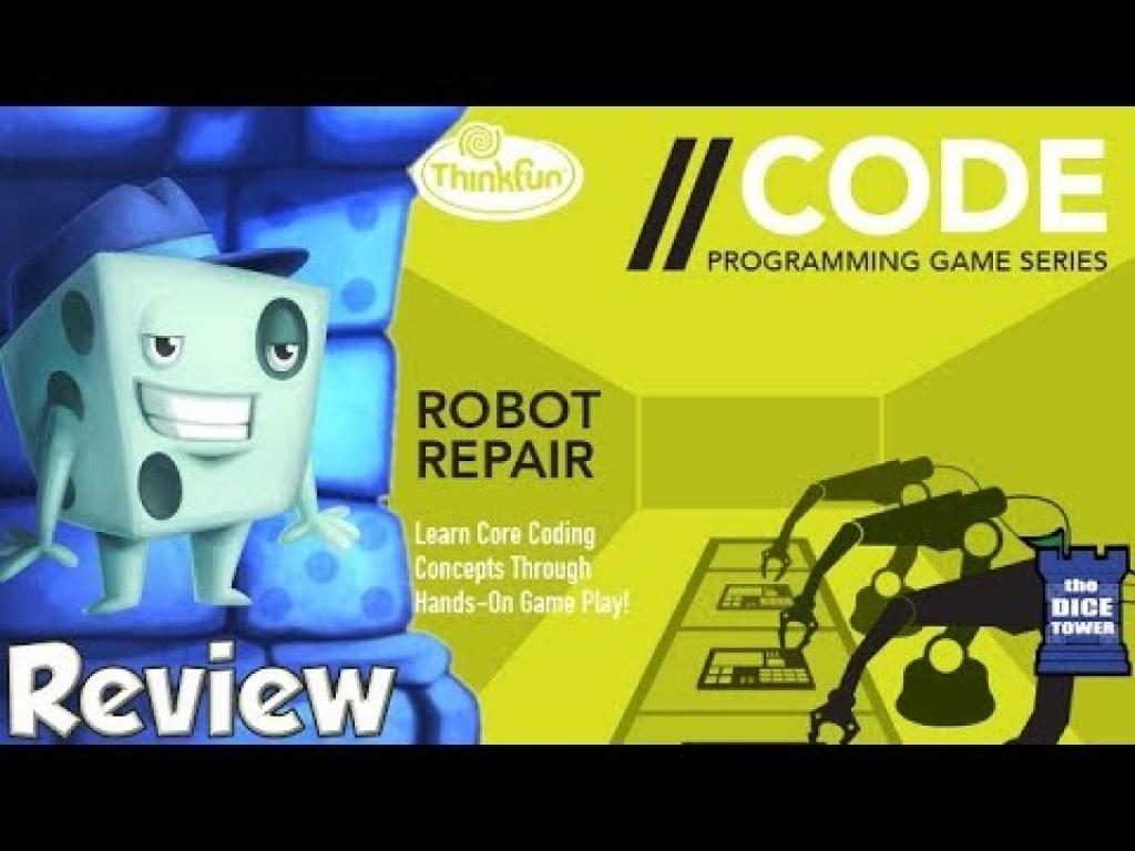 //CODE: Robot Repair Review - with Tom Vasel | The Dice Tower