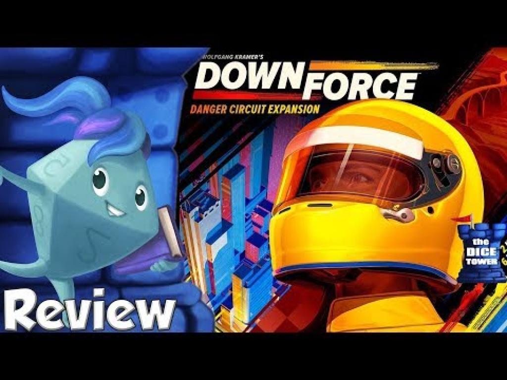 Restoration Games Downforce Danger Circuit Erweiterung – Englisch, Für Das Basisspiel