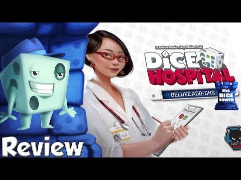 Dice Hospital Deluxe Add Ons Review with Tom VaselThe Dice Tower