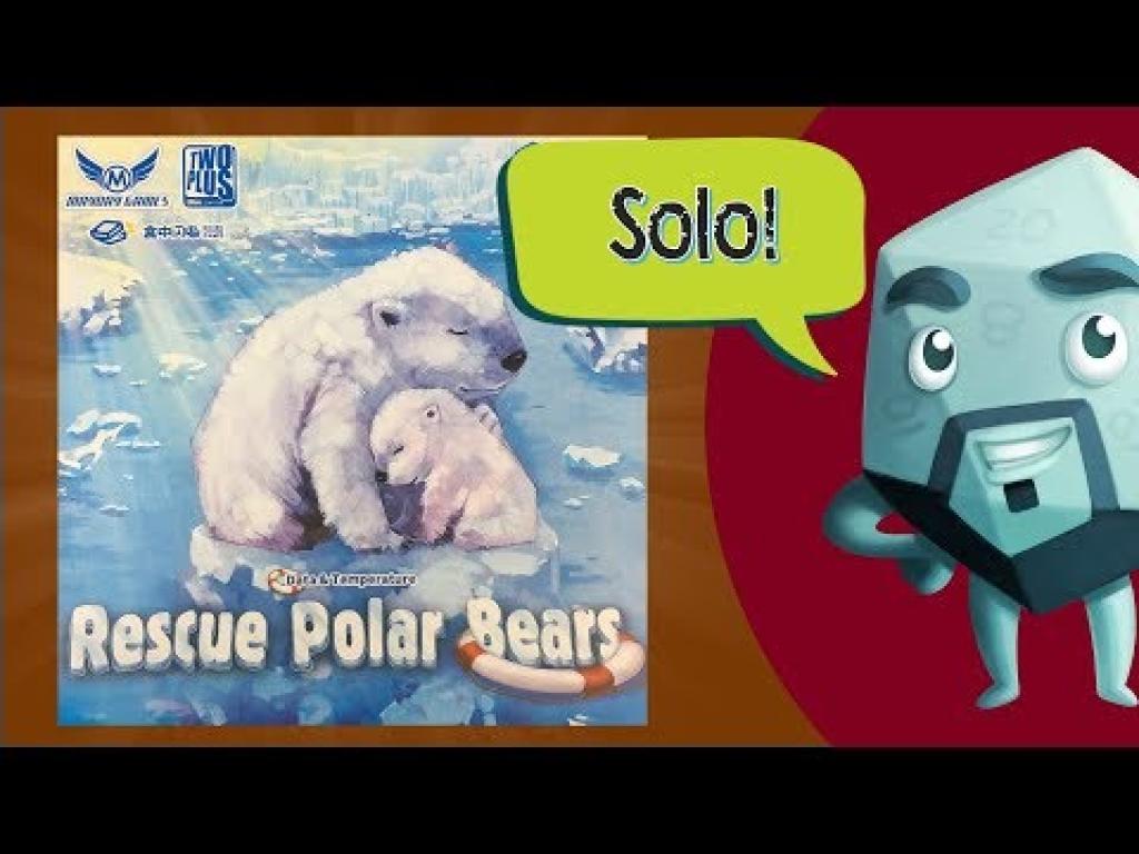 Rescue Polar Bears Solo Play with Zee The Dice Tower