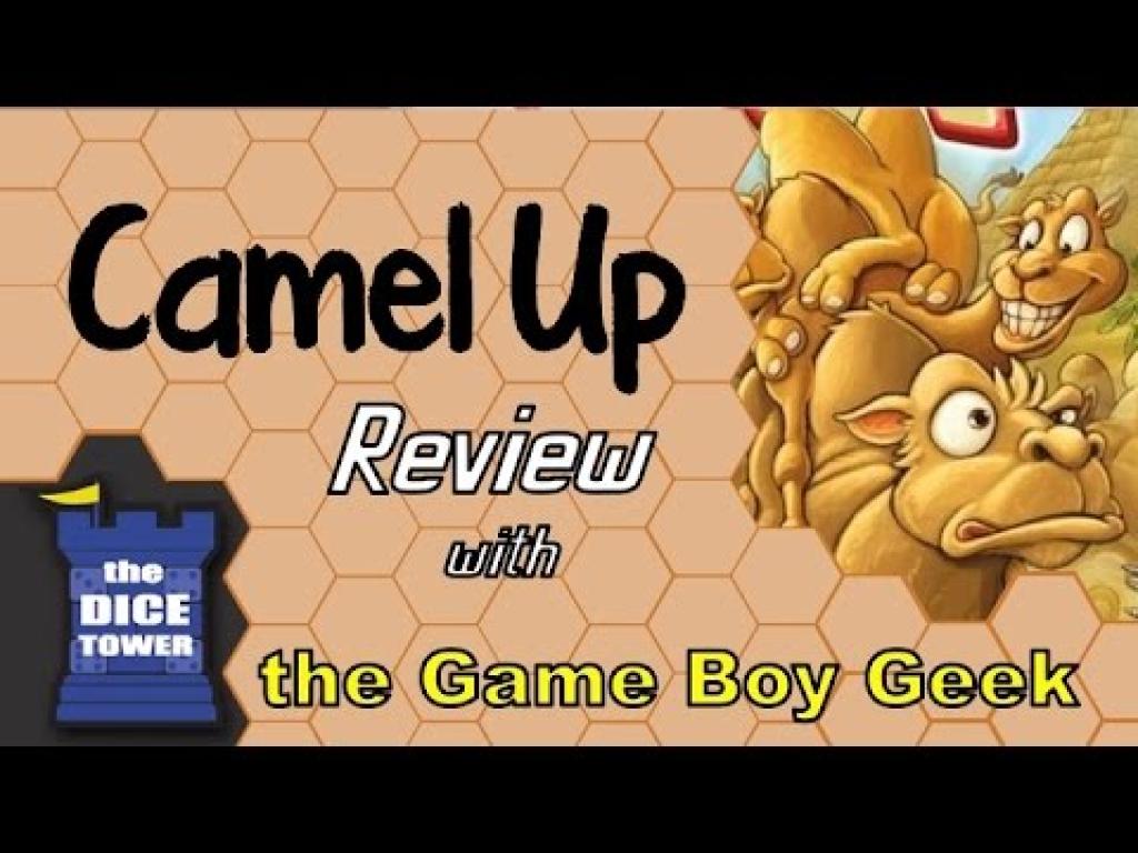 Camel Up Review with the Game Boy GeekThe Dice Tower