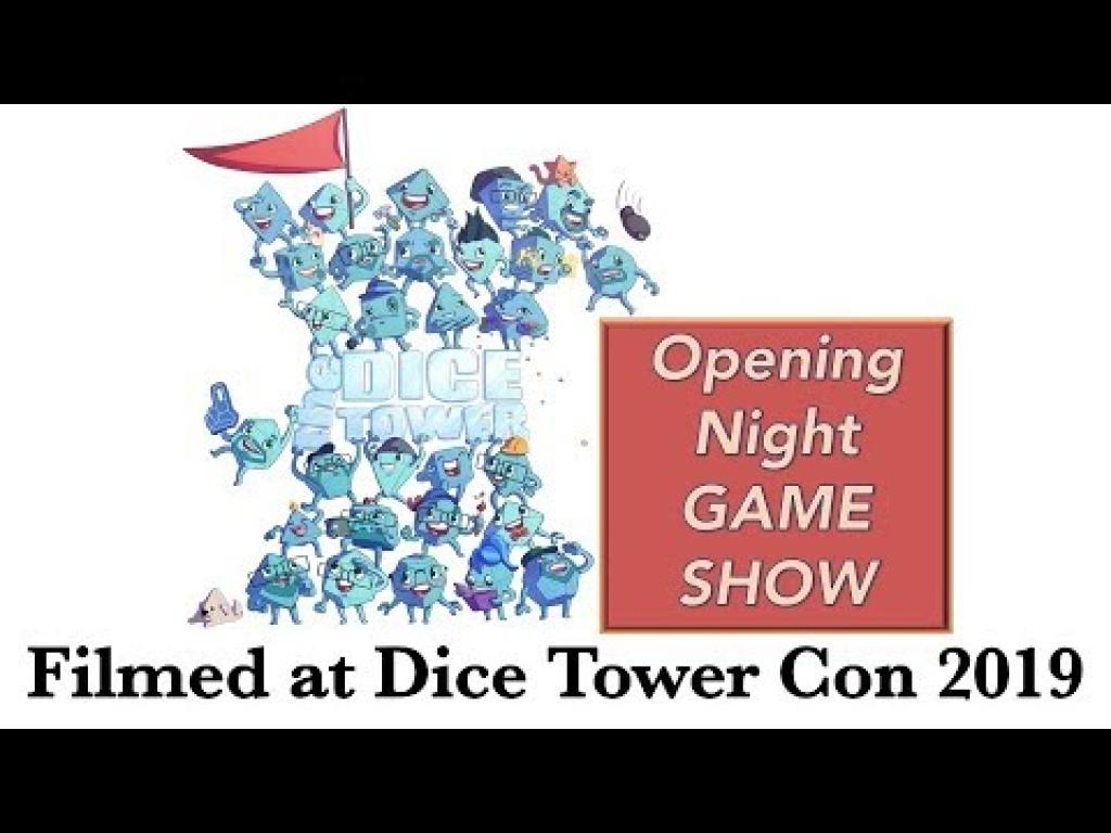 Opening Night Gameshow Dice Tower Con 2019 The Dice Tower