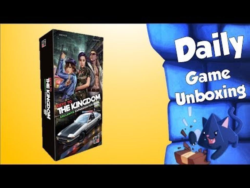 Daily Game Unboxing - Brook City: Keys to the Kingdom | The Dice Tower