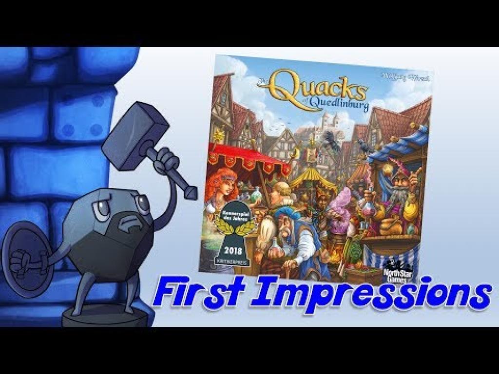 First Impressions with Sam Healey (The Quacks of Quedlinburg) The