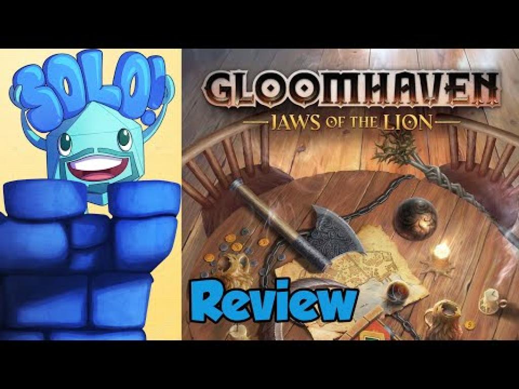 Gloomhaven Jaws of the Lion Solo Mode Review with Mike DiLisioThe
