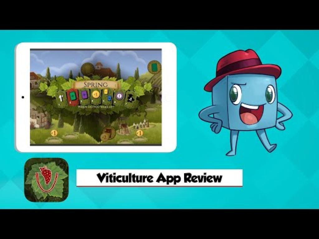 Viticulture App Review with Tom VaselThe Dice Tower