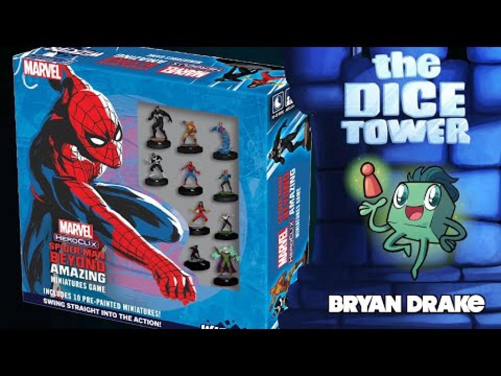 Spiderman Beyond Amazing Strategy Game Box Review with BryanThe Dice Tower
