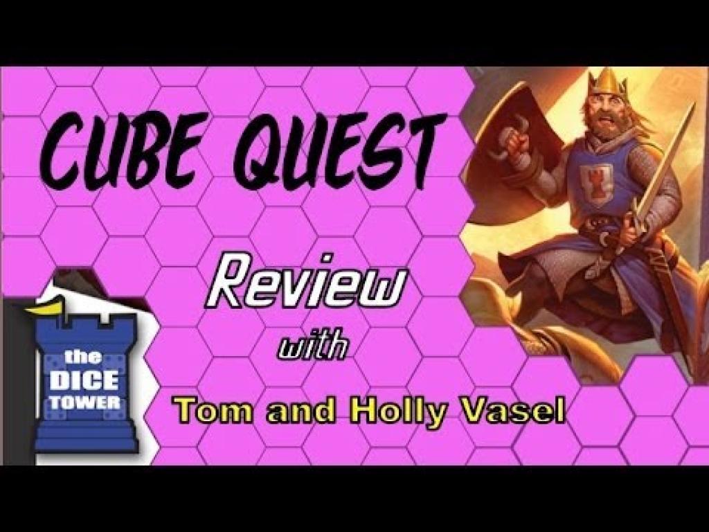 Cube Quest Review with Tom and Holly VaselThe Dice Tower