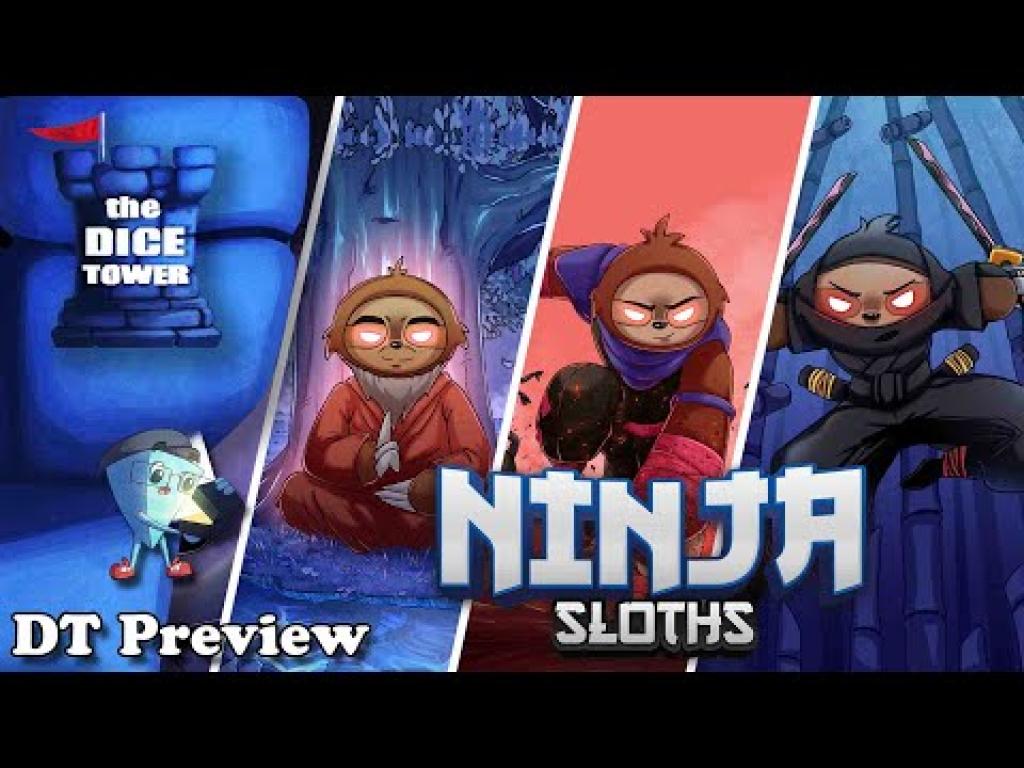 Ninja Sloths DT Preview with Mark Streed The Dice Tower