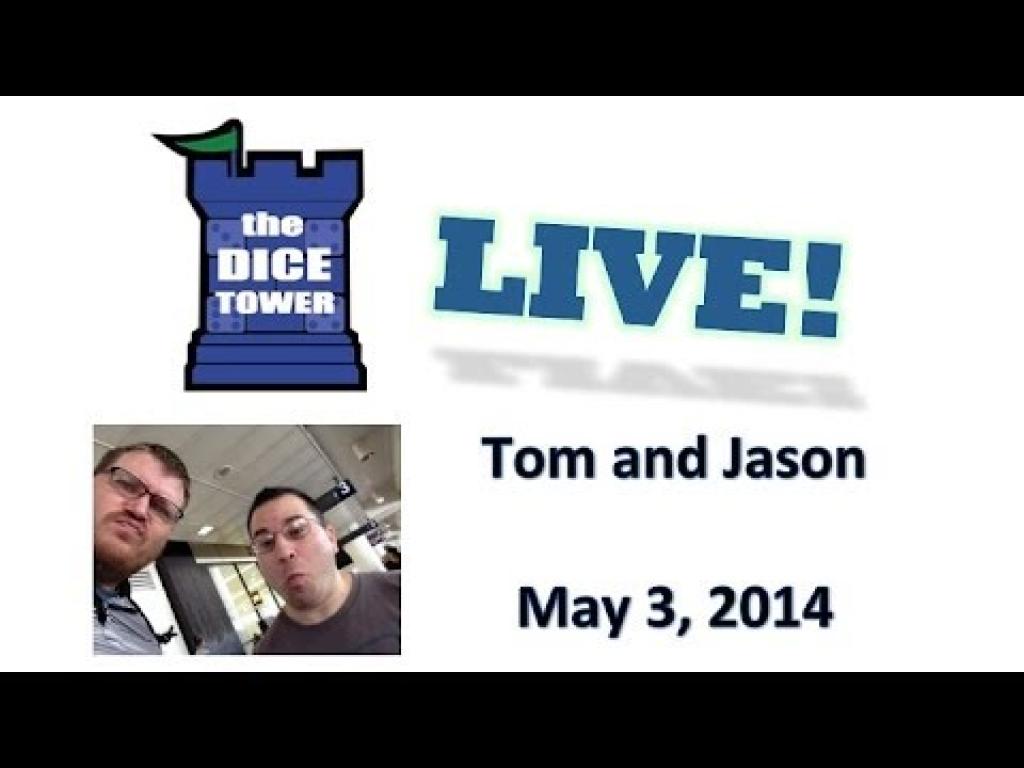 Live Q&A - with Tom and Jason | The Dice Tower
