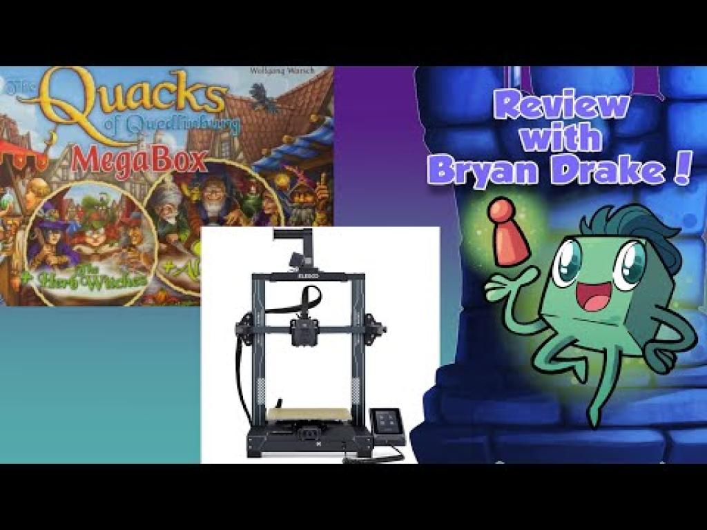 Quacks of Quedlinburg Megabox and Elegoo Neptune 3 Pro Reviews With