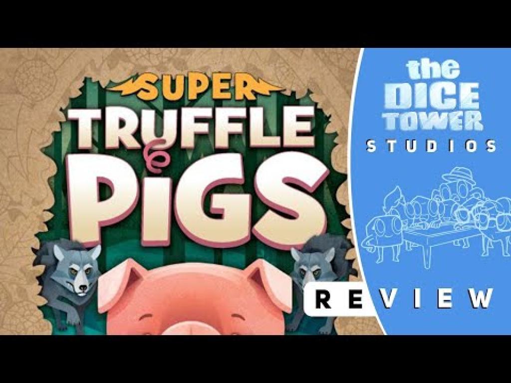 Super Truffle Pigs Review Short and SnoutThe Dice Tower