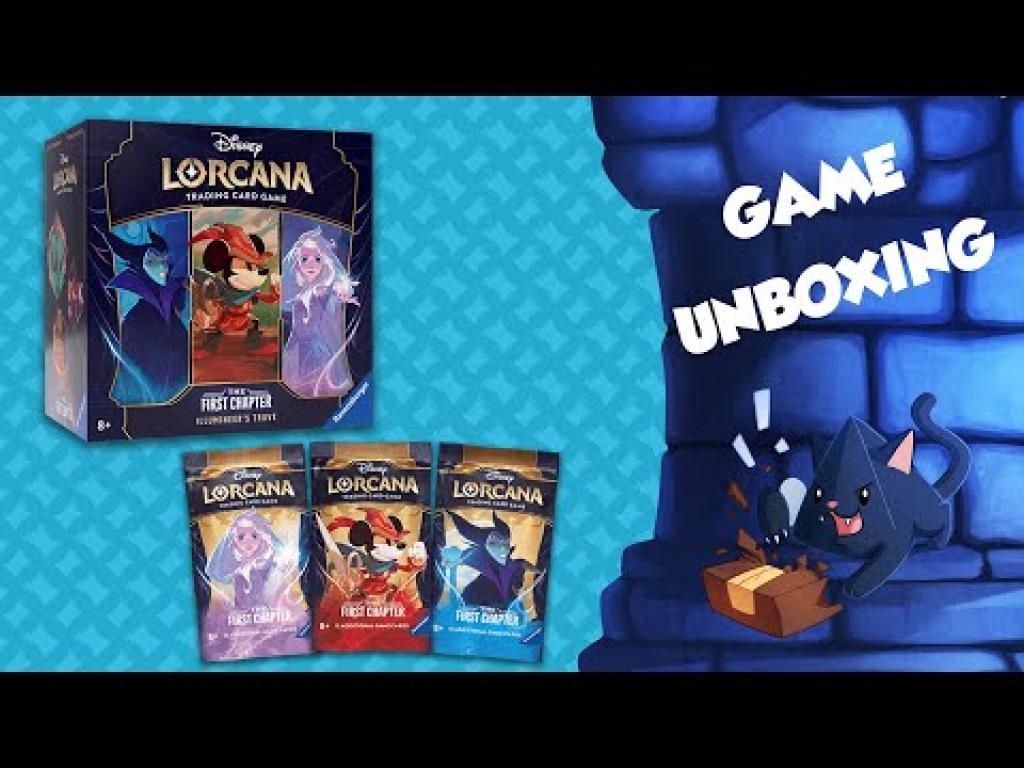 Unboxing Disney Lorcana The Dice Tower
