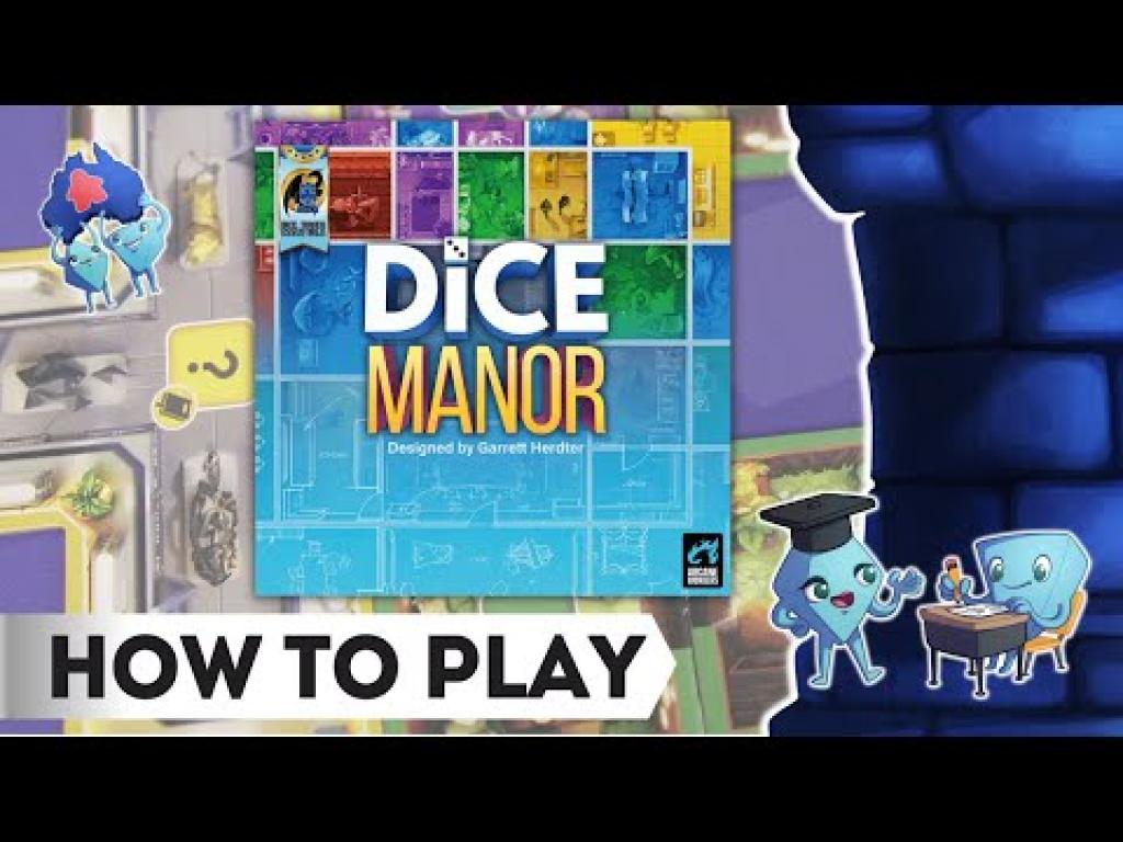 Dice Manor How to Play Board Game The Dice Tower