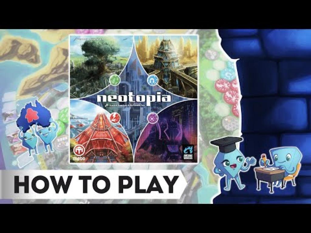 Neotopia - How to Play Board Game. With Stella and Tarrant | The Dice Tower