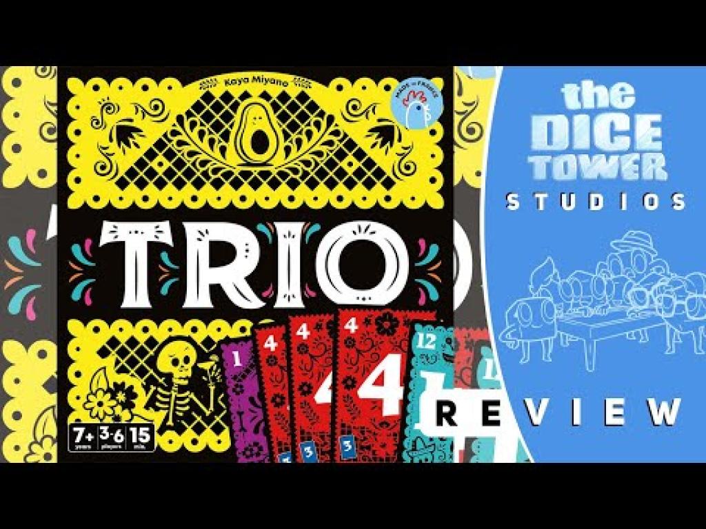 Trio Review Pick Three My Lord!The Dice Tower