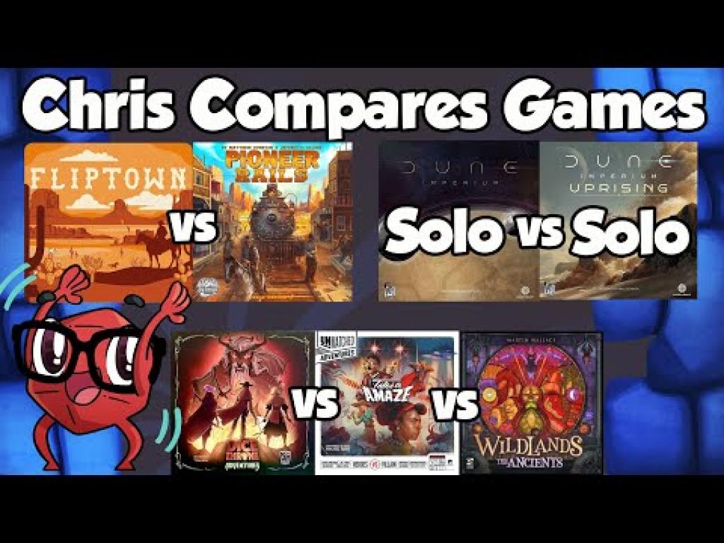 Chris Compares Unmatched Adventures, Dice Throne Adventures, Dune Imperium and more The Dice Tower