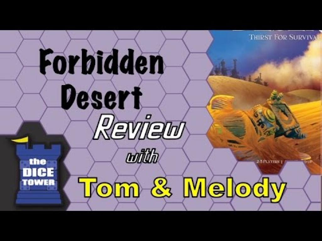 Forbidden Desert Review - with Tom and Melody Vasel | The Dice Tower