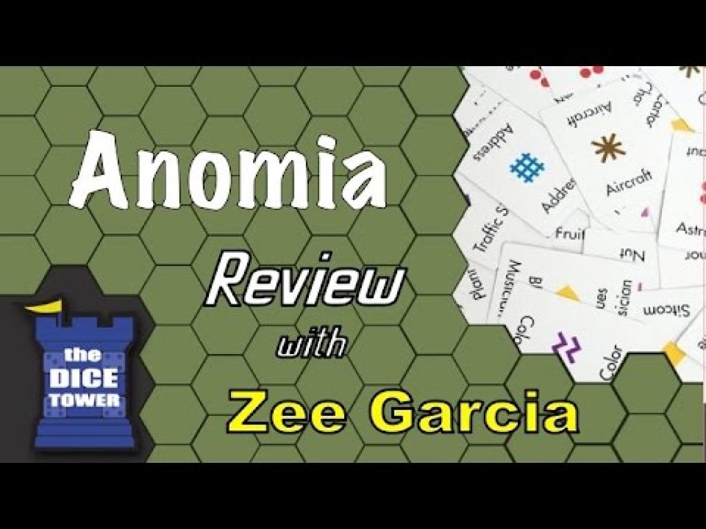 Anomia Review with Zee GarciaThe Dice Tower
