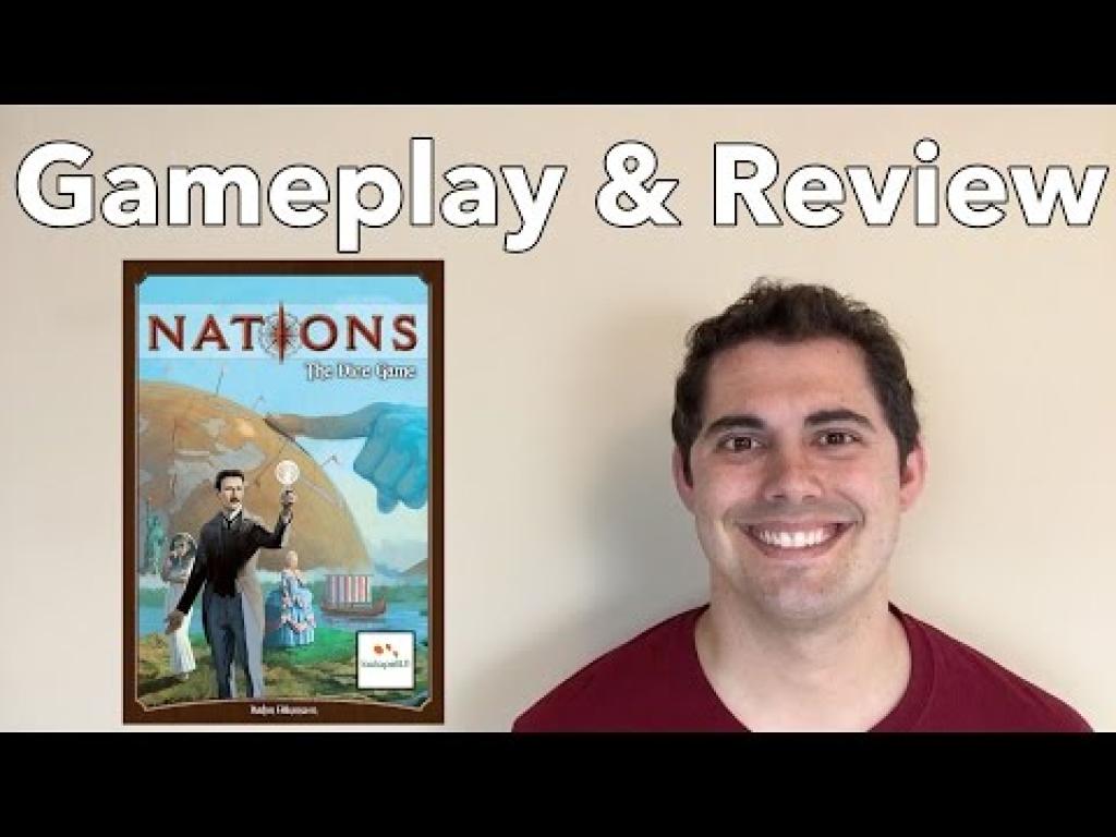Nations the Dice Game review JonGetsGames The Dice Tower