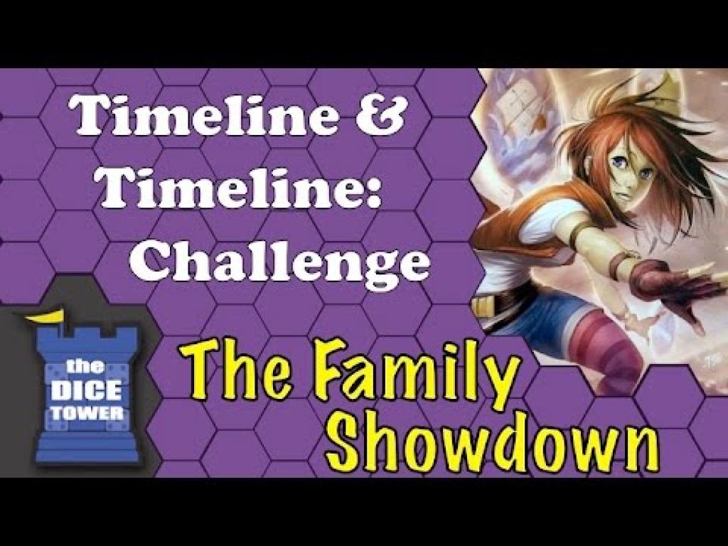 Timeline and Timeline Challenge with The Family Showdown The Dice