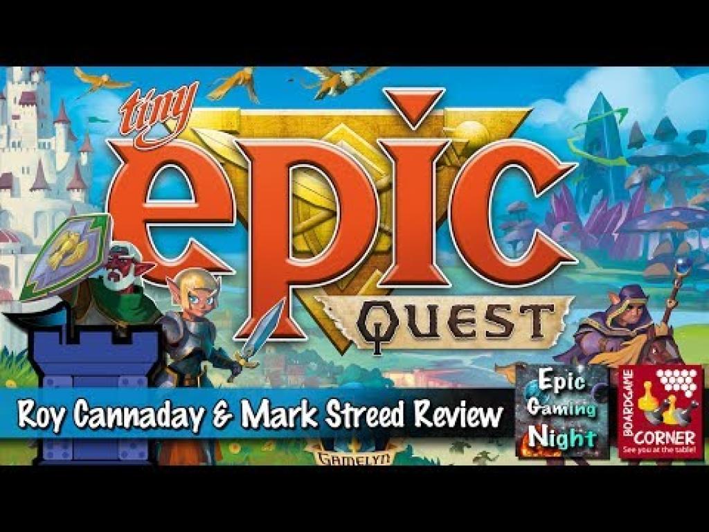 Tiny Epic Quests Review wit Roy Cannaday & Mark StreedThe Dice Tower