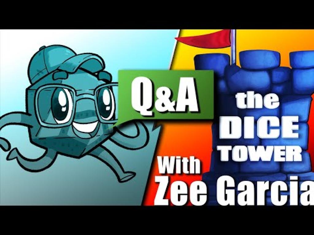 Live Q&A with Zee Garcia August 18 The Dice Tower