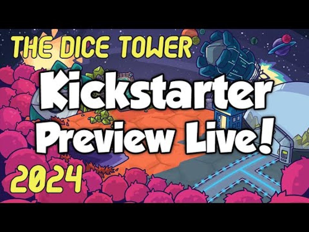 Dice Tower 2024 Kickstarter Preview! The Dice Tower