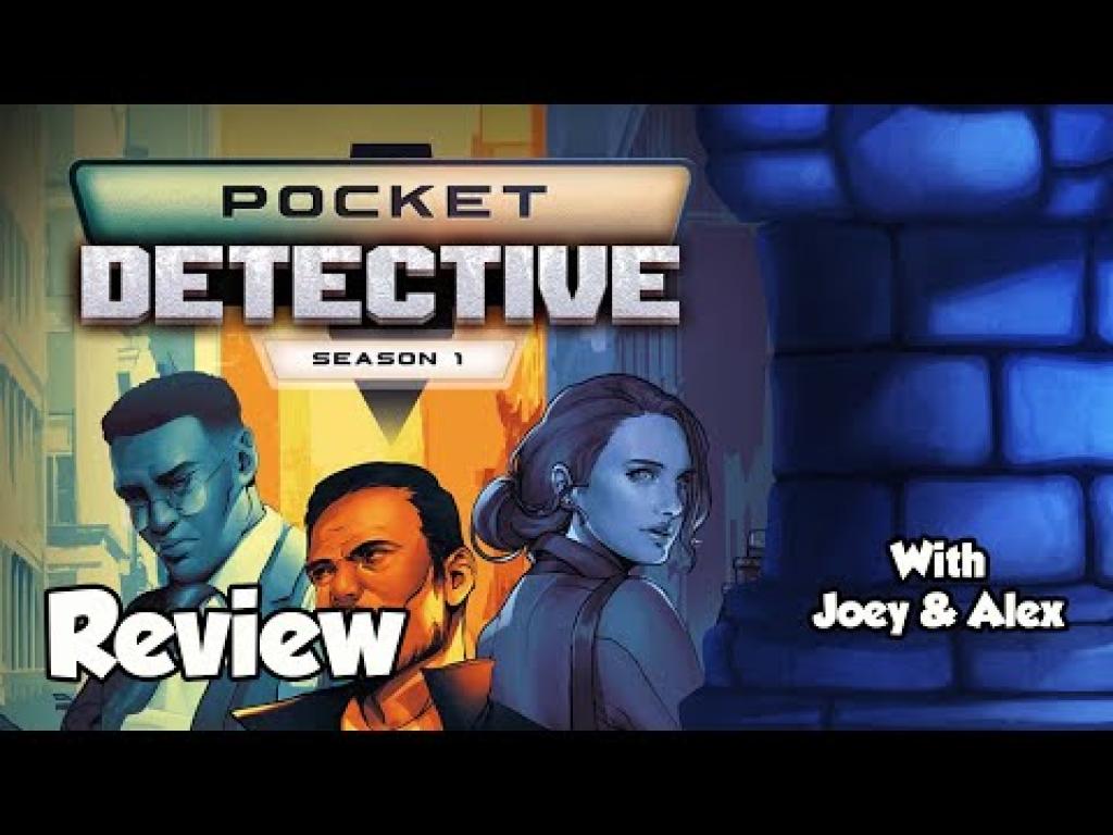 Pocket Detective Season 1 Review with Joey & Alex The Dice Tower