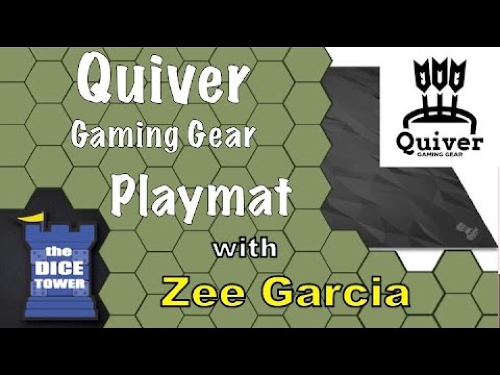 Quiver Gaming Mat Review with Zee GarciaThe Dice Tower