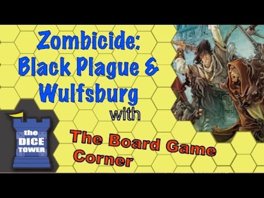Zombicide Black Plague 6x Tower Zombie Counter Board Game 