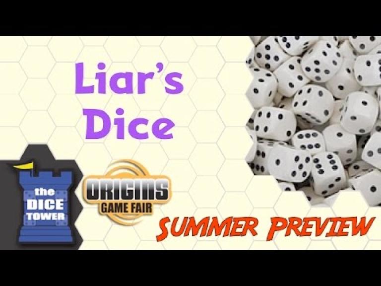 Paul Lamond Perudo Dice Game - Classic Liar's Dice Vertical Version
