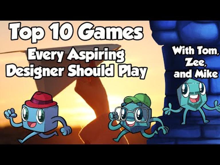 Top 10 Games Every Aspiring Designer Should Play