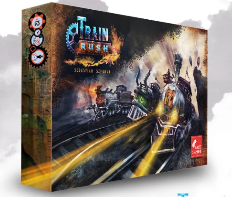 Train Rush by MTE Games box