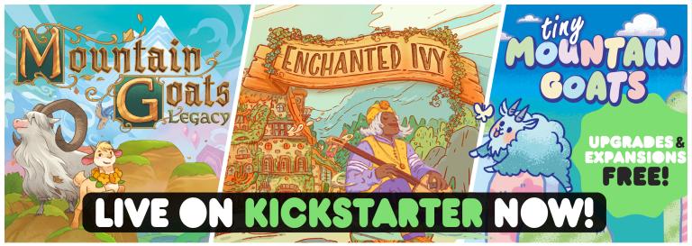 Mountain Goats: Legacy and Enchanted Ivy - Landscape Banner