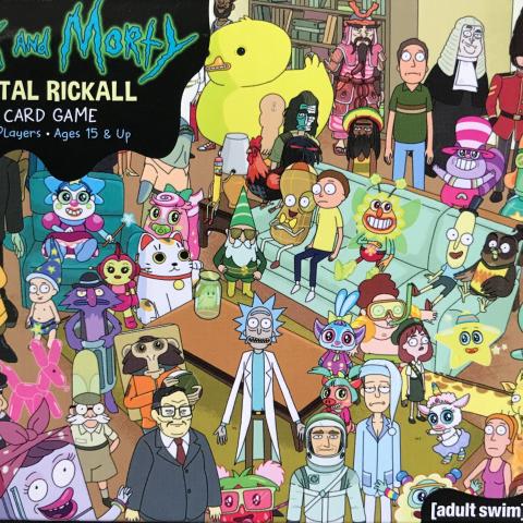 Rick and Morty: Total Rickall - Toca do Tabuleiro